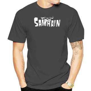 [COD]เสื้อยืด พิมพ์ลายโลโก้ Samhain Band Glenn Danzig สีดํา สไตล์วินเทจ สําหรับผู้ชาย 2022 ไซซ์ S - 3XlS-5XL