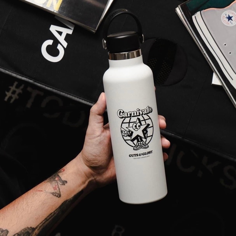 [พร้อมส่ง] กระบอกน้ำ CARNIVAL™ x Hydro Flask 21 oz Standard Mouth “Star Mascot”