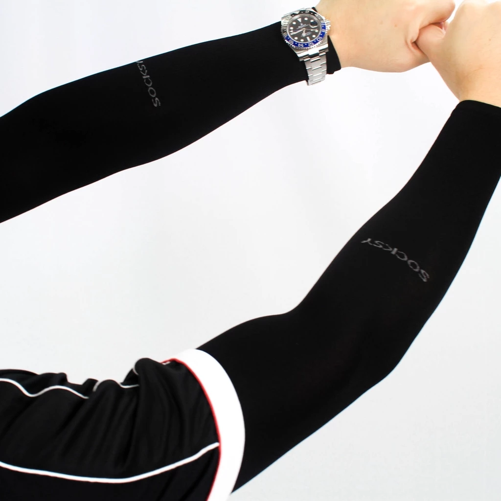 ปลอกแขนกันแดด SOCKSY AIR++ กันUV 99% Free Size thumbnail 5
