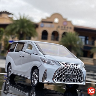 มเดลรถเหล็ก Lexus LM300h MPV​ โมเดลรถยนต์ 1/24 รถโมเดลเหล็ก รถเหล็กโมเดล โมเดลรถ