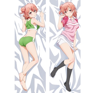 พร้อมส่ง ปลอกหมอน ลายอนิเมะ My Youth Romantic Comedy Is Wrong as I Expected Dakimakura Yuigahama Yui ขนาด 150*50 ซม.