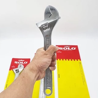 SOLO ประแจเลื่อนโซโล No.624 มีให้เลือก ขนาด 8" , 10" ,12" นิ้ว ประแจเลื่อน ของแท้ 100% SOLO AdjustableWrench Heavy Duty
