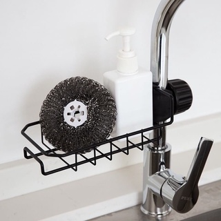 ตะแกรงวางของติดสุขภัณฑ์ Stainless steel faucet shelf