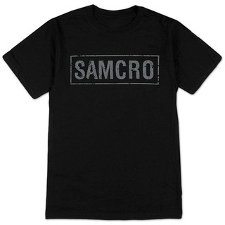 เสื้อยืดผ้าฝ้ายฤดูร้อนเสื้อยืดผ้าฝ้ายพิมพ์ลาย Sons of Anarchy samcro