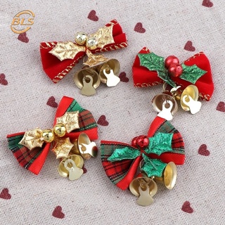 4 Style Christmas Tree Bell Christmas Bows/ Christmas Tree Hanging Ornaments