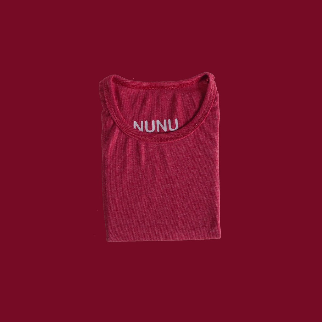 NuNu Essentital Tee (Red) / เสื้อแขนสั้นสีแดง