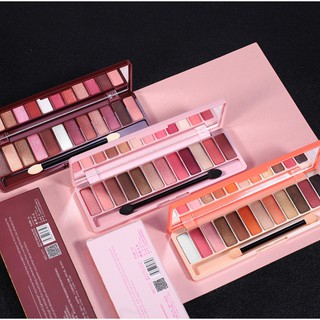 Latina อายแชโดว์ Eyeshadow Matte Earth Color Pumpkin Color Palette Lazy Girl System Net Red Nude Makeup Pen Beginner 111