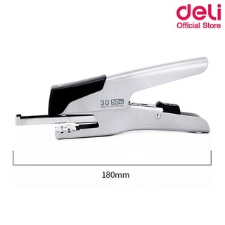 เครื่องเย็บกระดาษ Deli ที่เย็บกระดาษ แม็ก แม็ค รุ่นประหยัดแรง อุปกรณ์สำนักงาน สามารถเย้บได้ 30 แผ่น พร้อมส่ง