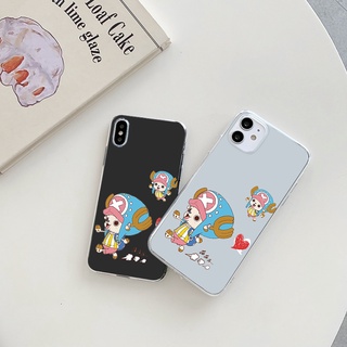 Chopper เคสไอโฟน X Xr Xs Max cover anime cute 7 8 Plus Se 2020 8พลัส เคส iPhone 14 13 12 11 promax soft phone case