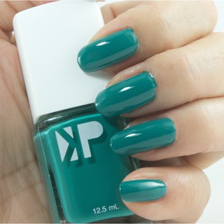 KP Premium Nail Polish | Glossy | Broccoli (G006) | ยาทาเล็บเกรดพรีเมี่ยม แบบเงา | สีเขียวเข้ม |