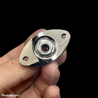 McQueen รูแจ็ค กีต้าร์ ไฟฟ้า เบส รูเสียบแจ็ค เอ้าต์พุต Output Jack 1/4 inch , 6.35mm