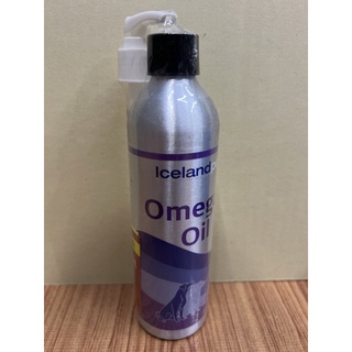 Iceland Omega3 salmon oil exp.10/2026 อาหารเสริมสุนัข บำรุงขนและผิวหนัง ขนาด 250 ML