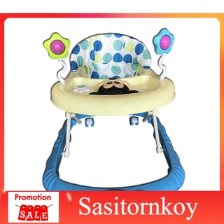 sasitornkoy รถหัดเดินราคาถูก รถหัดเดินเด็กอ่อน รถหัดเดิน รุ่นประหยัด เบาะนุ่ม ไม่ระคายเคืองต่อผิวลูกน้อย) รถหัดเดินวงกลม