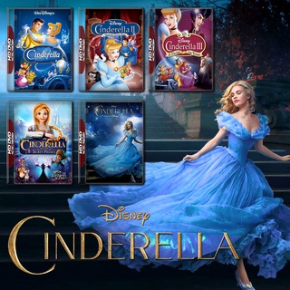 Cinderella หนังและการ์ตูนครบทุกภาค DVD Master พากย์ไทย