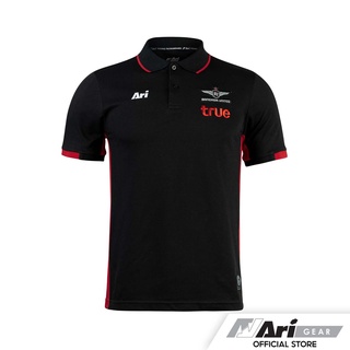 ARI TRUE BANGKOK UNITED 2022/2023 POLO -  BLACK/RED เสื้อ อาริ โปโล อาริ ทรู แบ็งค็อก สีดำ