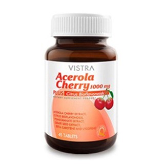 Vistra Acerola Cherry 1000 MG ขนาด 45 S 1 ขวด