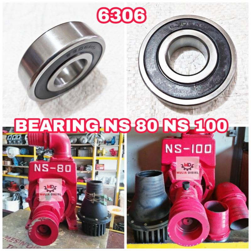 ปั๊มน้ําชลประทาน Lava Bearing NS80 NS100 3 INCH 4 INCH