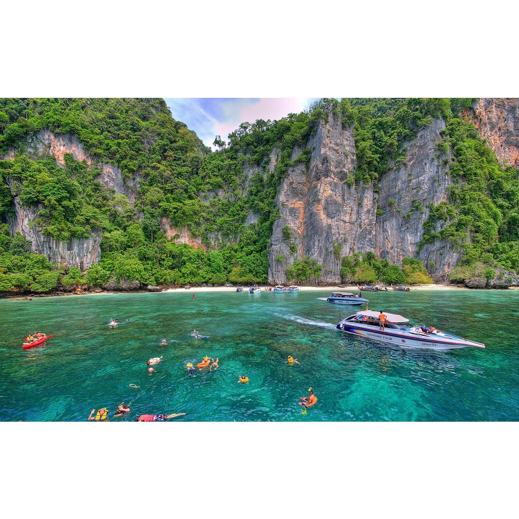 [E-VOUCHER] กระบี่ 1 วัน ออกจากกระบี่ใช้สิทธิเราเที่ยวด้วยกัน โดยspeed boat