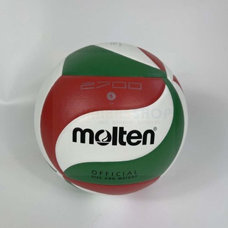 ลูกวอลเลย์บอล ลูกวอลเล่ย์ Molten V5M2700 ลูกวอลเลย์บอล size 5 หนัง PVC กันน้ำ วอลเลย์บอล เหมาะกับสนามกันแจ้ง ของแท้ 100%