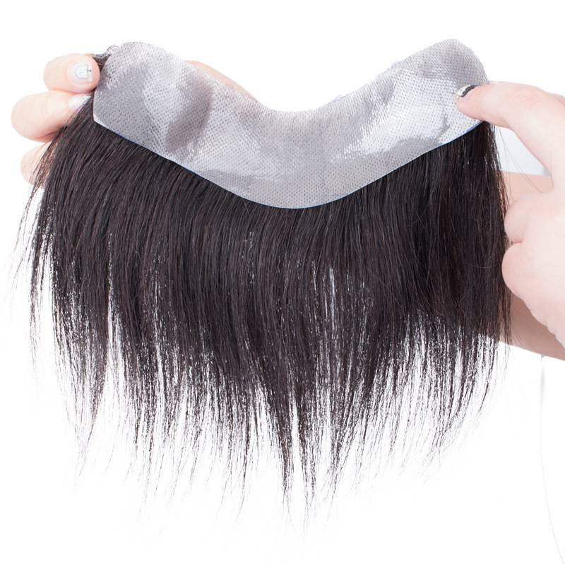 Toupee วิกผมสั้น 100% สไตล์ V สไตล์ I Style M สําหรับผู้ชาย 6"