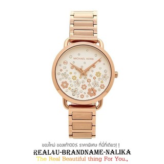 นาฬิกาข้อมือ MICHAEL KORS Mini Portia White Dial Rose Gold ข้อมือผู้หญิง รุ่น MK3841