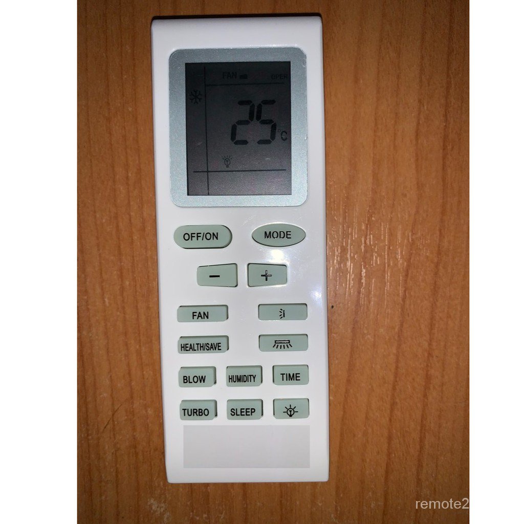 รีโมทเครื่องปรับอากาศ Central Air Trane Gree