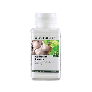 ฉลากใหม่🍁NUTRILITE Garlic with Licorice กระเทียม อัดเม็ด (150 tab)