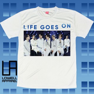 เสื้อยืด BTS Life Goes On Kpop T-shirt - Unisex - Sublimation - Dri-fit