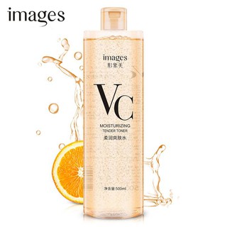 IMAGES VC Toner โทนเนอร์เช็ดทำความสะอาดผิว ส่วนผสมจากวิตามินซี ให้ความชุ่มชื้น ผิวแข็งแรง กระชับรูขุมขน โทนเนอร์ส้ม