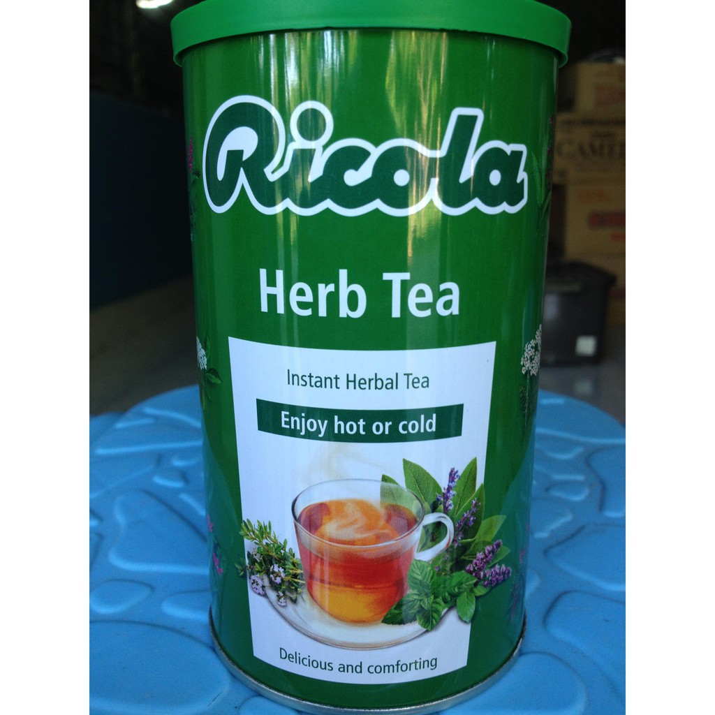 ชาปรุงสำเร็จรสสมุนไพรชนิดผงตราริโคลา Herb Tea Ricola จากสวิตเซอร์แลนด์