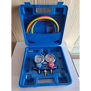 Manifold Gauge เกจวัดน้ำยา R22 R32 R410A