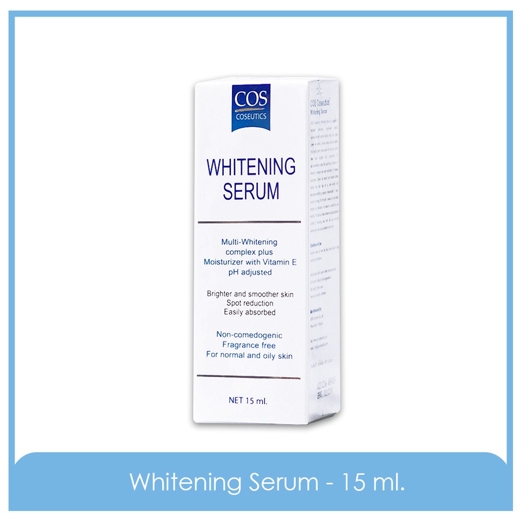 Cos Coseutics Whitening Serum เซรั่มเพื่อผิวกระจ่างใส - 15 ml.