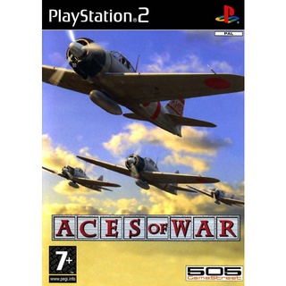 Aces of War PS2 แผ่นเกมส์ps2 แนวFlight Simulator แผ่นเกมเพล2 แผ่นps2