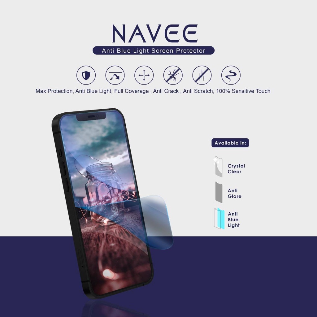 Navee Seal Fairphone 3+ Anti Break ปกป้องหน้าจอคลุมทั้งหมด