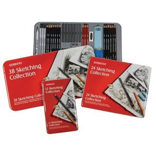 Derwent sketching collection set 12/24/38