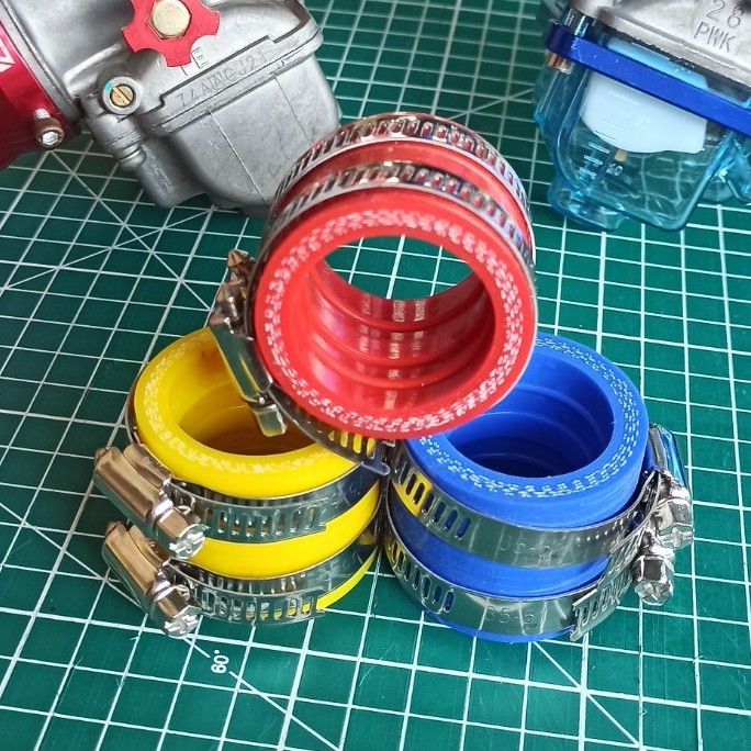ยางคอคาร์บู พร้อมสายรัด แข็งแรงทนทาน อย่างดี