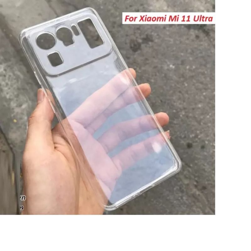 Xiaomi mi 11ultra /mi11/mi10s เคสซิลิโคนใส