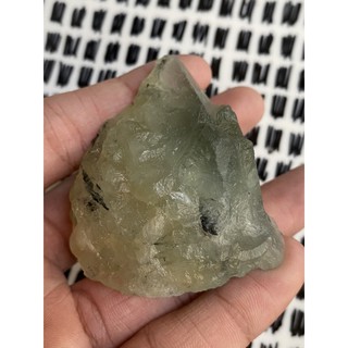 (D) พลอยดิบแท้ พรีไนท์(Prehnite) พลอยธรรมชาติ 100% น้ำหนัก 581.50กะรัต