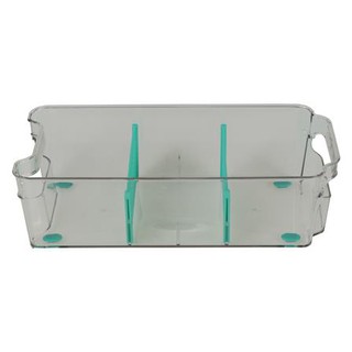 กล่องจัดเก็บในตู้เย็นแบบแบ่งช่องซ้อนได้ S Kitchen Storage Baskets&amp;Organization