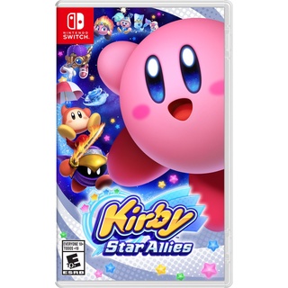 ผ่อนได้ 0% Kirby Star Allies for Nintendo switch ภาษา English แผ่นใหม่ในซีล ตรงปก