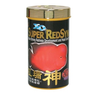 XO Super Red Syn (อาหารปลาหมอสี สูตรเร่งแดงและโหนก)