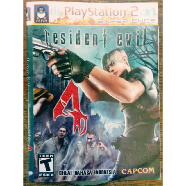 เทปคาสเซ็ตเกม Resident Evil 4 Cheat indonesia สําหรับ PS2
