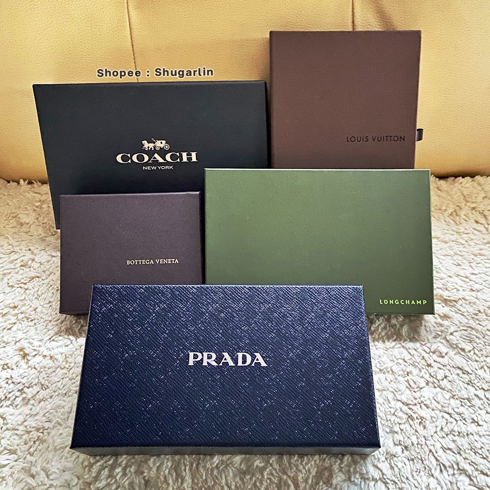 กล่องแบรนด์เนม Prada / Coach / Louis Vuitton มือสอง ของแท้