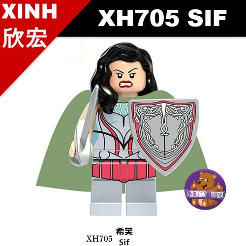Sif Marvel Heros Minifigure XH705 X0172