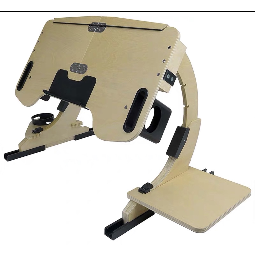 GoodLuck โต๊ะทำงาน โต๊ะเขียนหนังสือ table แบบพับได้ t52 - รูปที่ 3