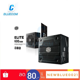 Power Supply 600W CM Full Range Elite V3 3Years Warranty Cooler master PSU_สินค้ารับประกัน 3 ปี