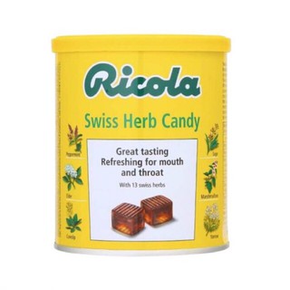 Ricola swiss herb candy ลูกอมสมุนไพรริโคลา