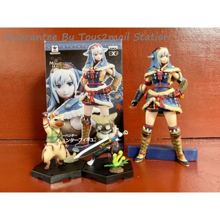 MONSTER HUNTER : MONSTER HUNTER DXF : FEMALE FANCER &amp; OTOMO AIL SET สินค้าจาก BANPRESTO [สินค้ามือ 2 สภาพดี รบกวนอ่าน]