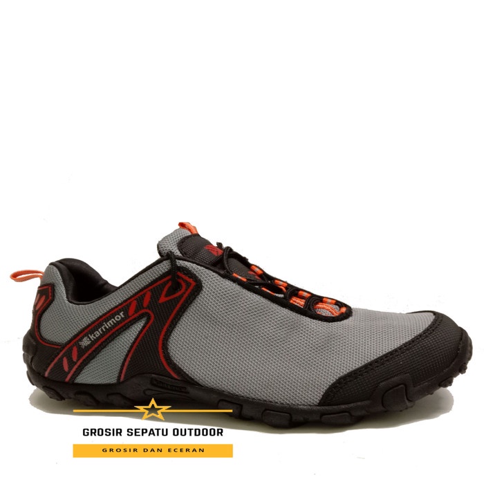 Karrimor Newton Mountain Hiking รองเท้าปั่นจักรยานกลางแจ้งสําหรับผู้ชายและผู้หญิง - สีเทา, 39