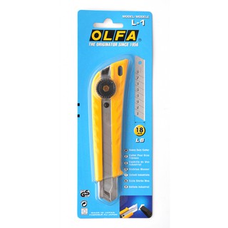 คัตเตอร์ มีดคัตเตอร์ OLFA โอฟ่า L-1 (จำนวน 1 อัน)